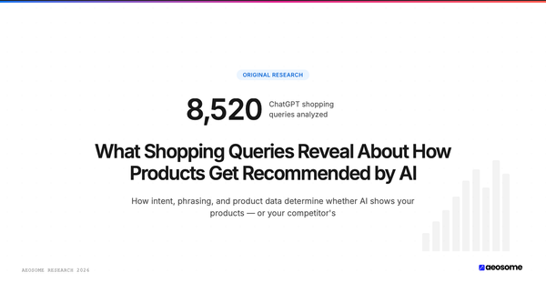 How intent, phrasing, and product data determine whether AI Shows your products