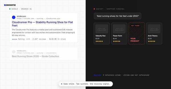 Why ChatGPT Recommends Your Competitor Products
