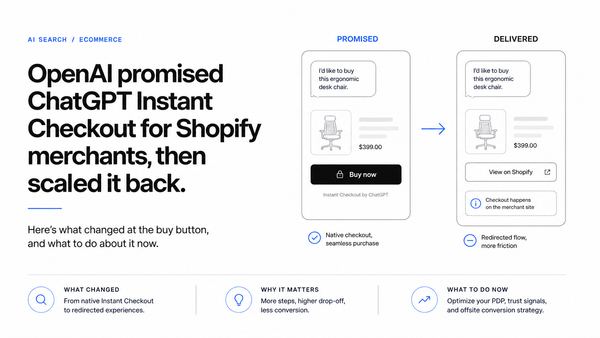 ChatGPT Instant Checkout for Shopify: What Changed